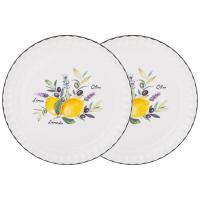 НАБОР ТАРЕЛОК ДЕСЕРТНЫХ LEFARD "KITCHEN PASSIONS" 2 ШТ. 16*1,5 СМ